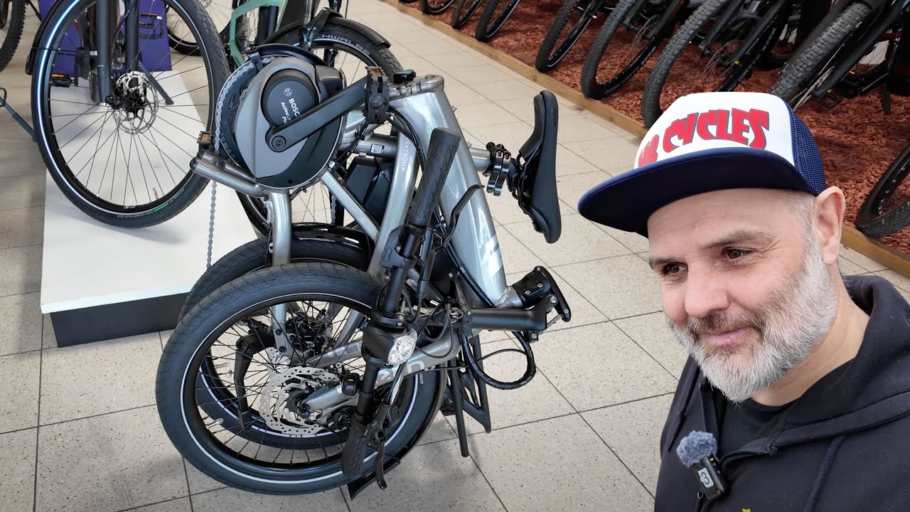 MINI E-BIKE In 10 Sekunden fahrbereit! 🚲 TERN VEKTRON E-Klapprad mit starkem Bosch Mittelmotor