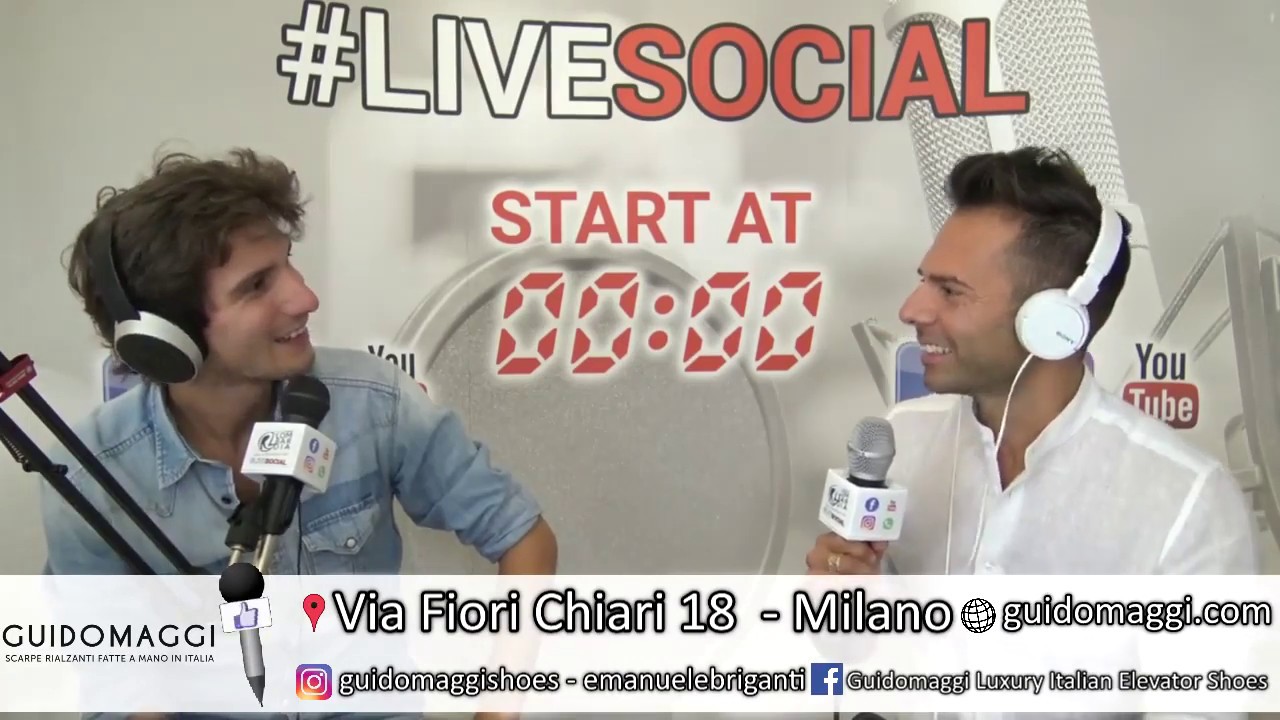 Scarpe con Rialzo GuidoMaggi | Video intervista del CEO Emanuele Briganti a Radio Lombardia