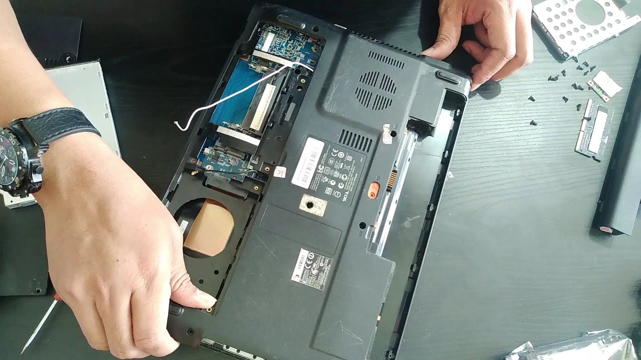 Cara bongkar dan servis acer 4750