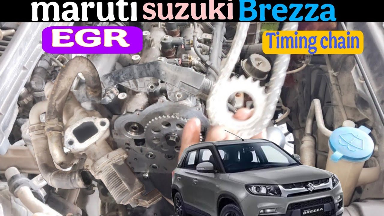 Brezza timing chain replacement /EGR cleaning/brezza wrost engine noise