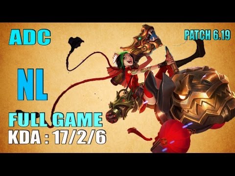 FW NL Jinx vs Lucian | ADC NA SoloQ - Full Game