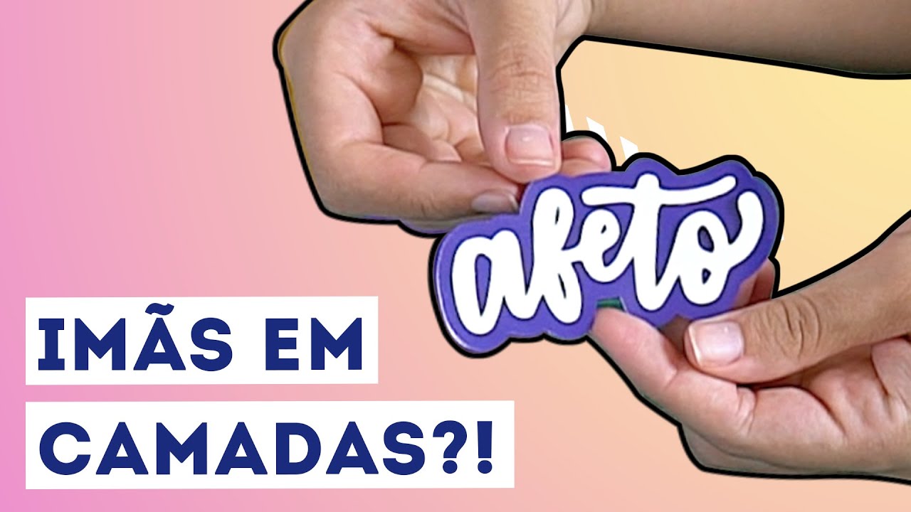 Como fazer Imã em camadas com a Foison!? | Passo a Passo completo na Plotter de Recorte Profissional