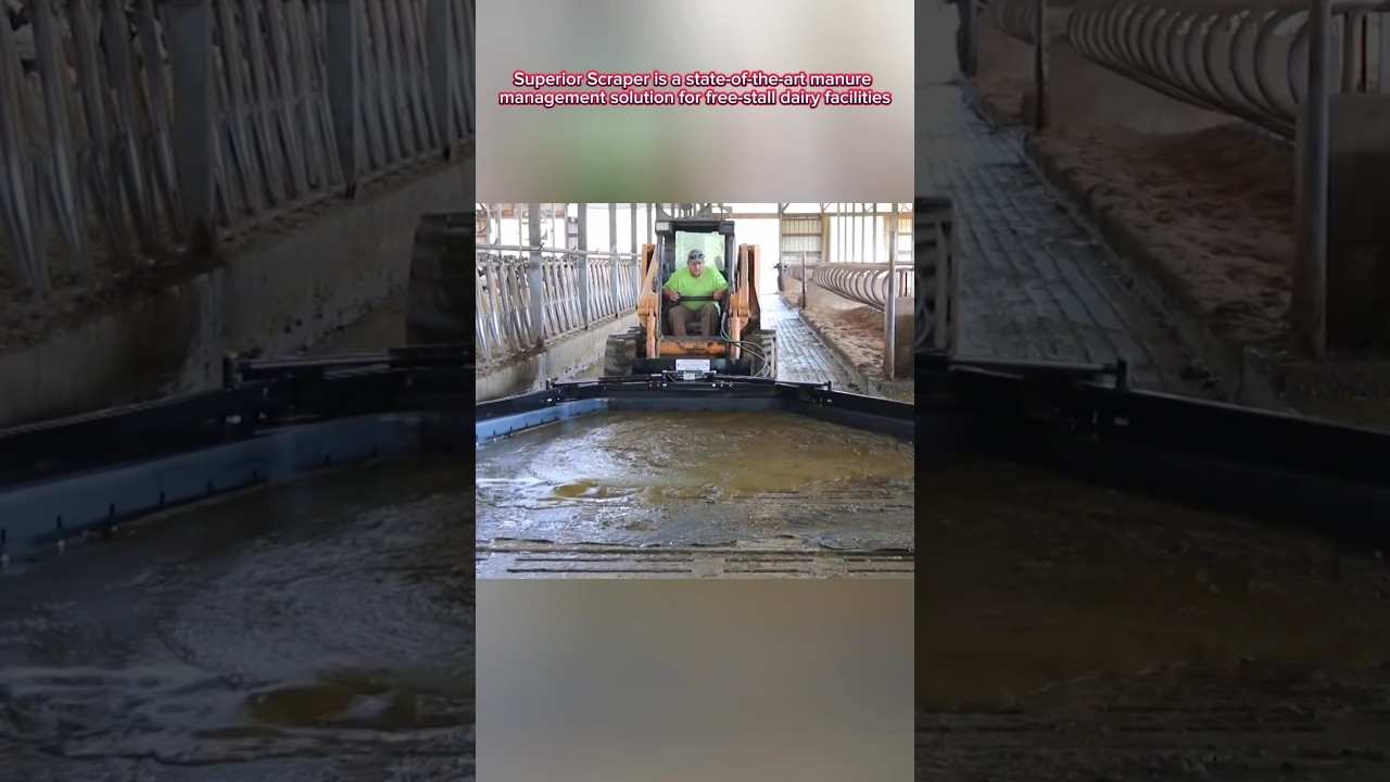 Fully Automatic Manure Scraper ##❗️❗️