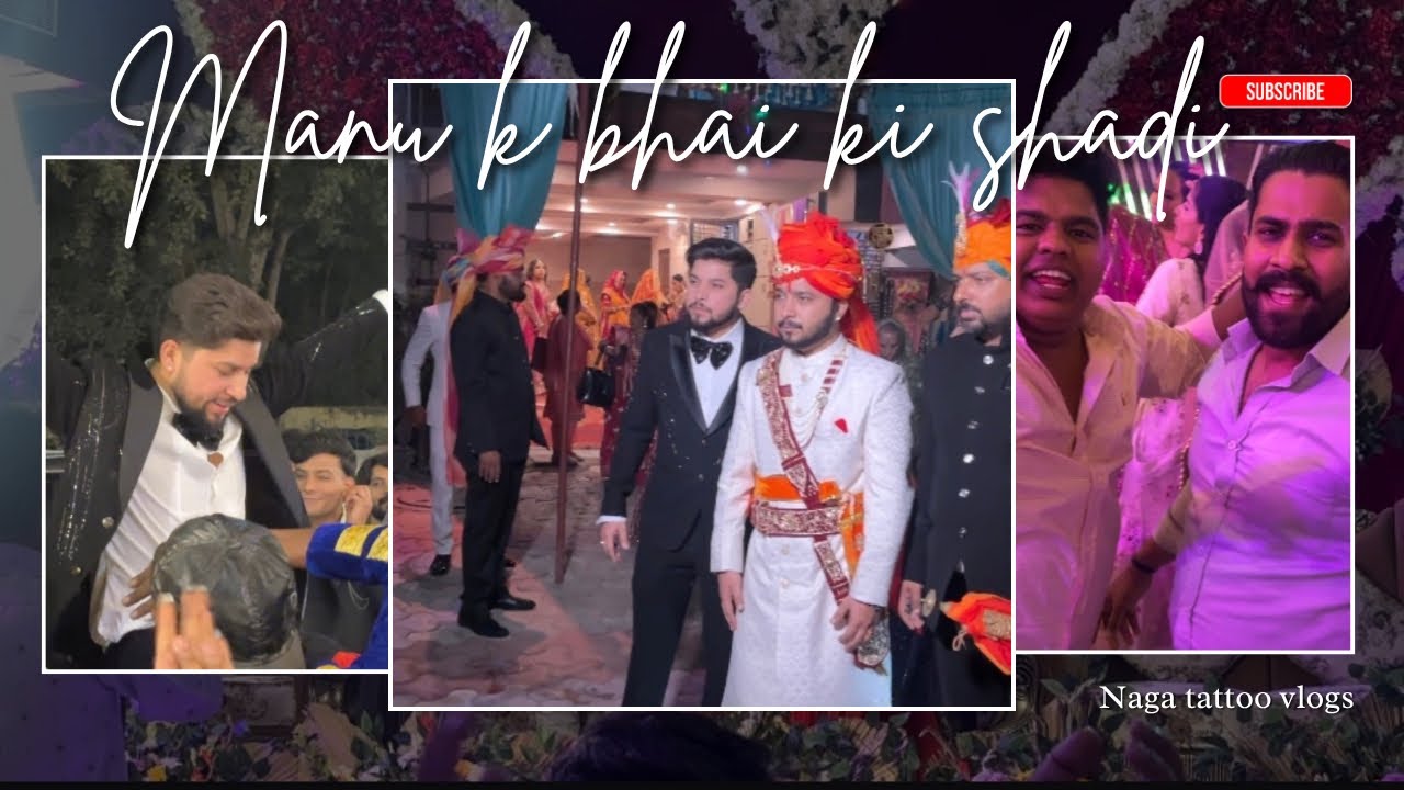 Manu k bhai ki shadi mei ki full masti🧿😂