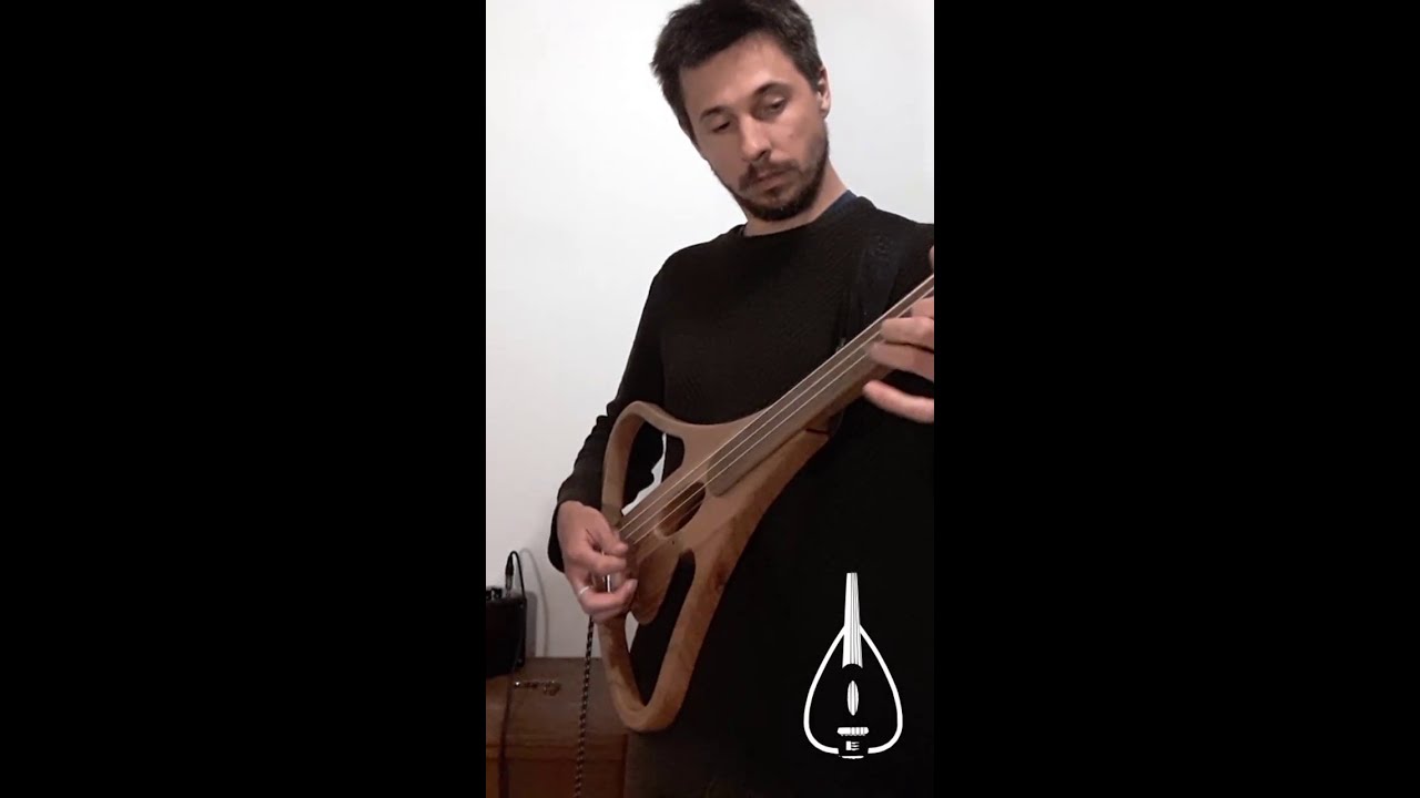 Loutar électrique - Presentation and demo loop - SBD luthier France عود عربي