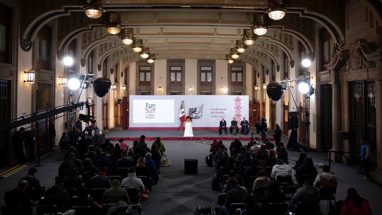 #MañaneraDelPueblo desde Palacio Nacional. Martes 30 de diciembre 2025