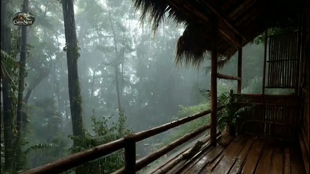 Gentle Rain and Soft Piano Music – Perfect for Sleep, Study & Relaxation