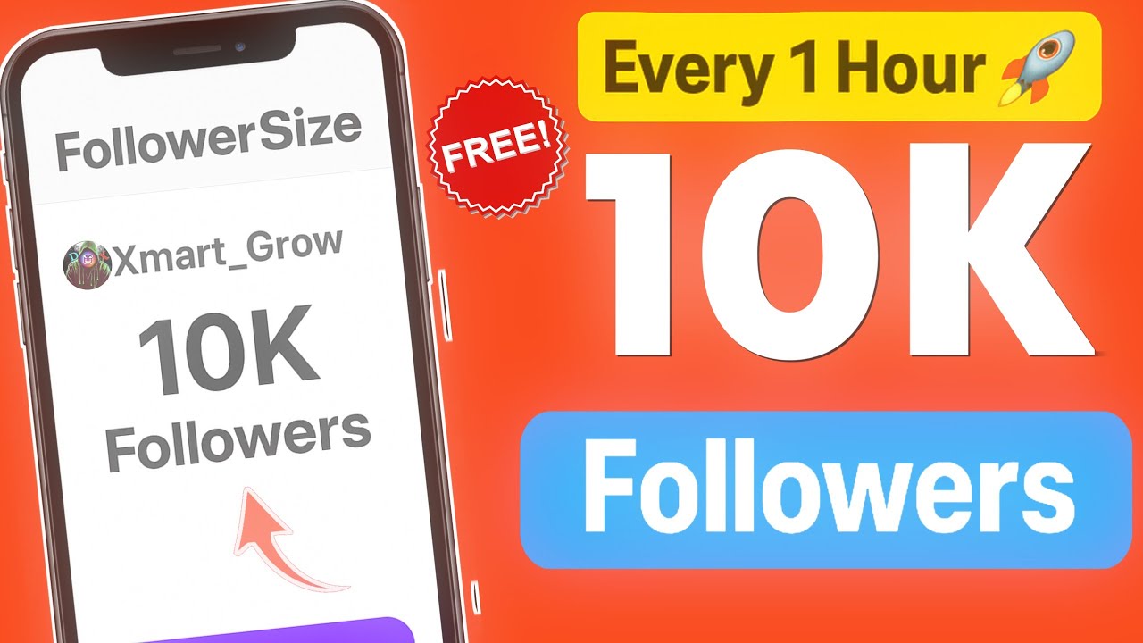 10K FREE Followers || instagram followers Kaise Badhaye