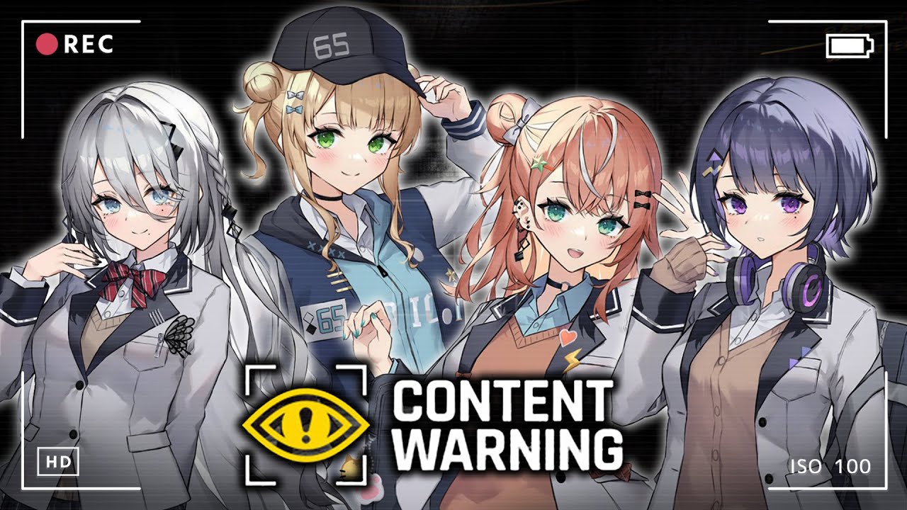 【 Content Warning 】みんなでバズり映像を撮りに行くぞっっっ！！！【 ホラゲ ￤ 鏑木ろこ￤にじさんじ 】