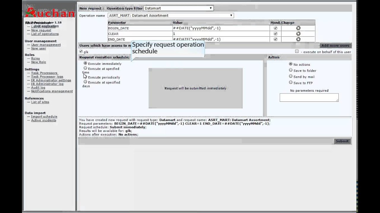 2  Task execution control
