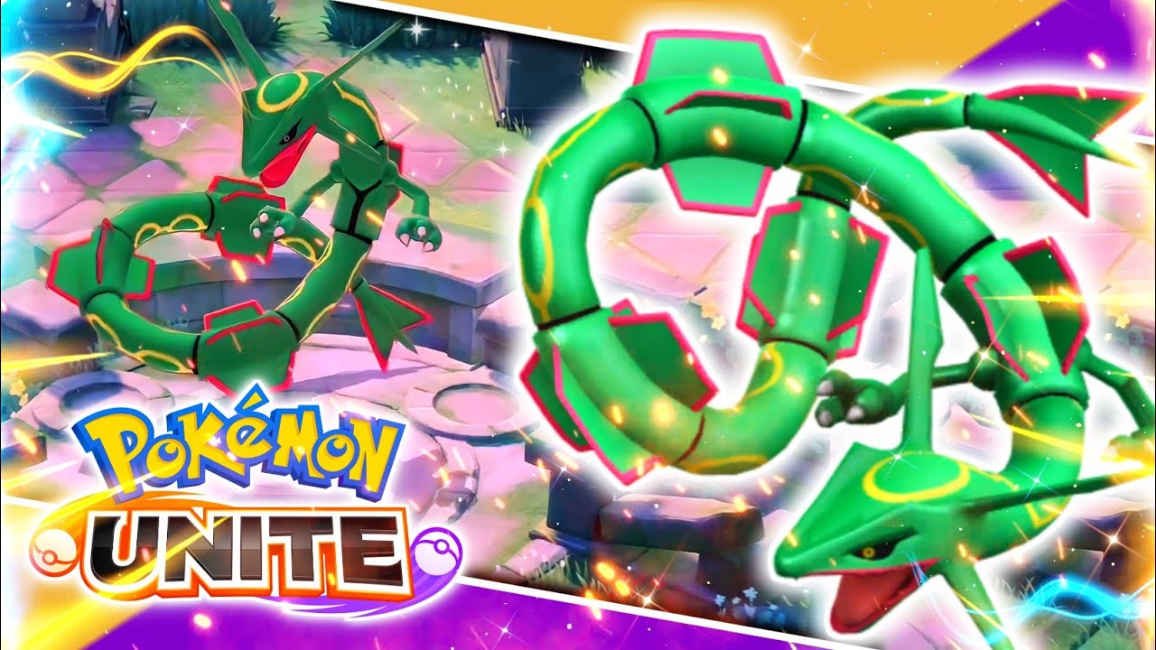 Rayquaza Map Pokemon Unite Hindi Gameplay|New Raquaza Map In Pokemon Unite|