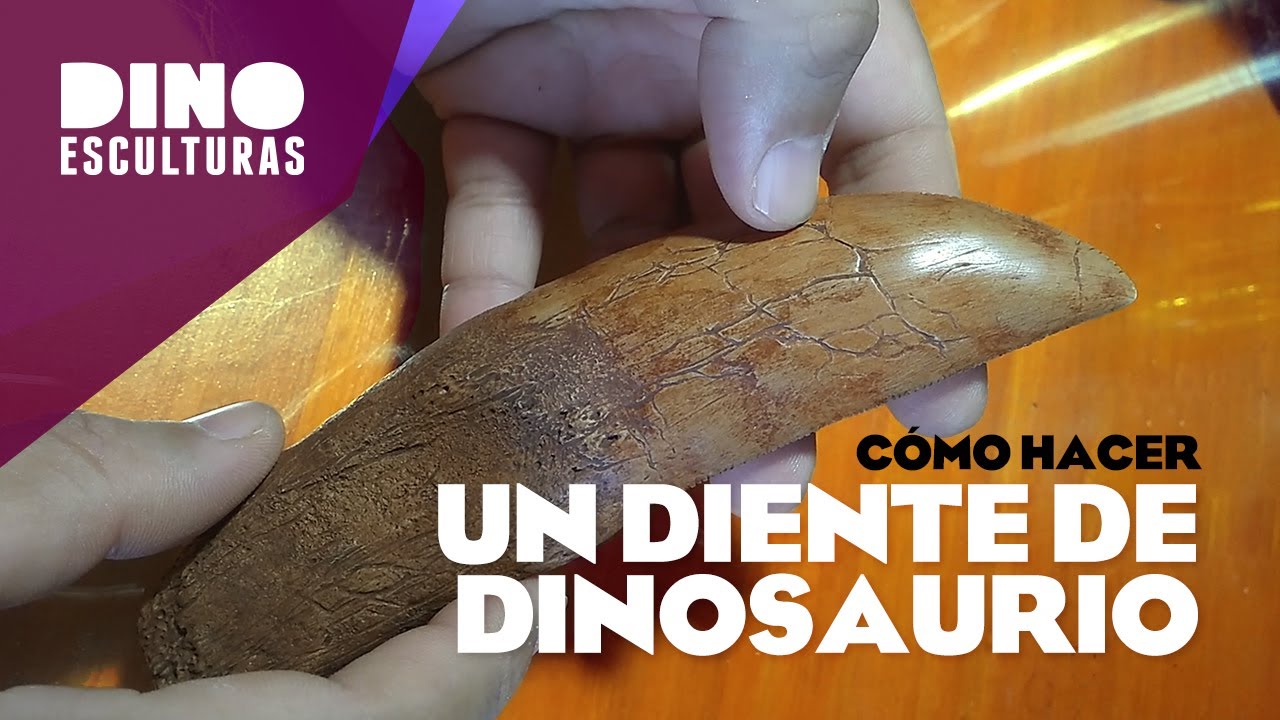 Cómo hacer un Diente de Dinosaurio