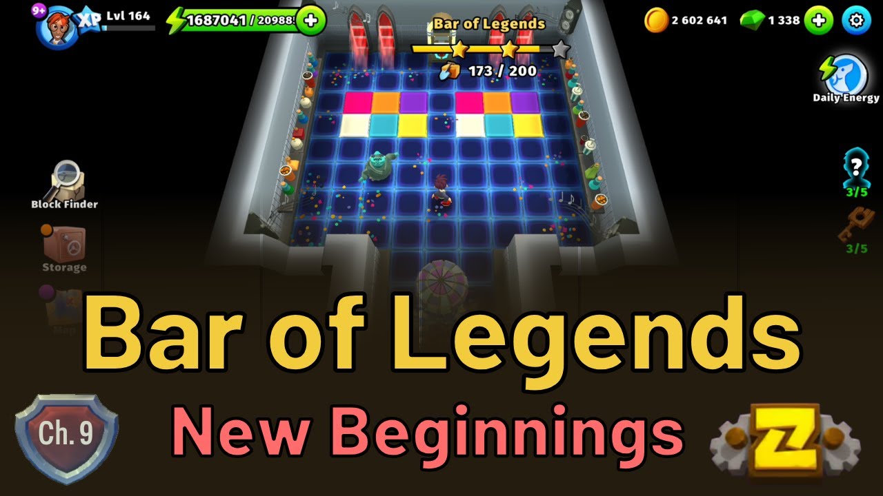 Bar of Legends - #7 New Beginnings - Puzzle Adventure