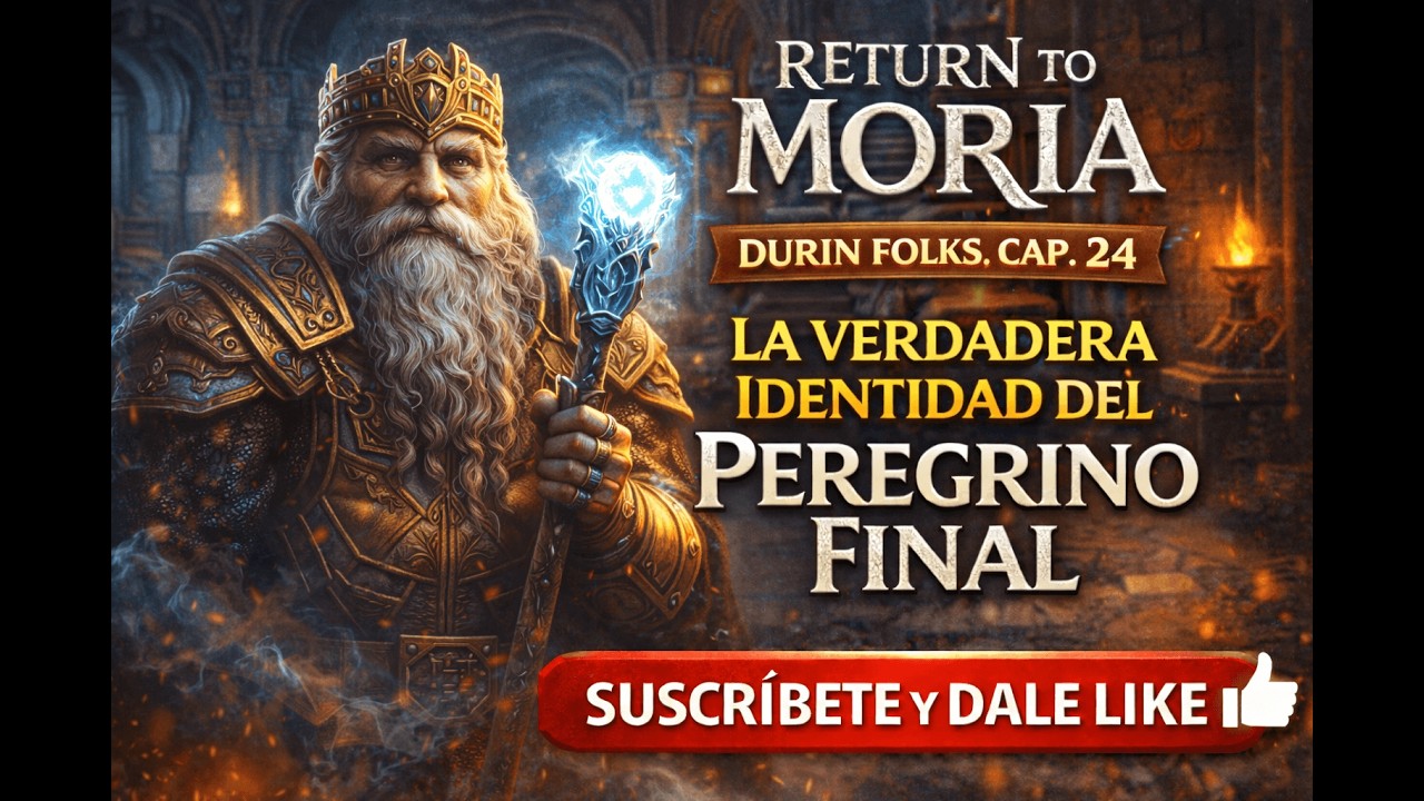 La Verdadera Identidad del Peregrino Final 👑 | Durin Folks Cap. 24 | Return to Moria