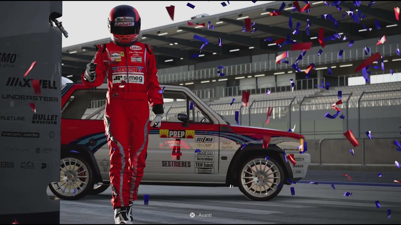 GT7 Panda Martini Racing nurburgring Nordschleife 600pp