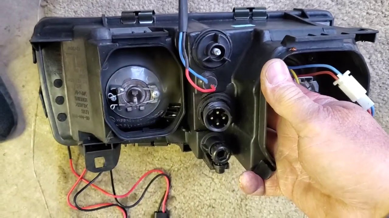 BMW E36 M3 Depo Headlight Wiring