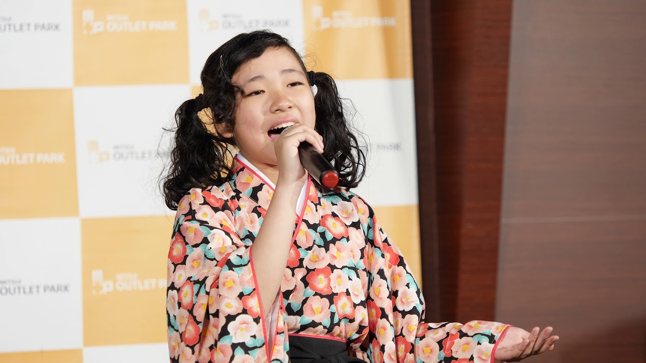 梅谷心愛「天使の誘惑 (黛ジュン)」2018/05/03 GW SPECIAL LIVE 三井アウトレットパーク大阪鶴見