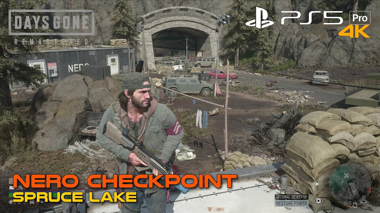 DAYS GONE REMASTERED | Spruce Lake Nero Checkpoint | PS5 Pro | 4K