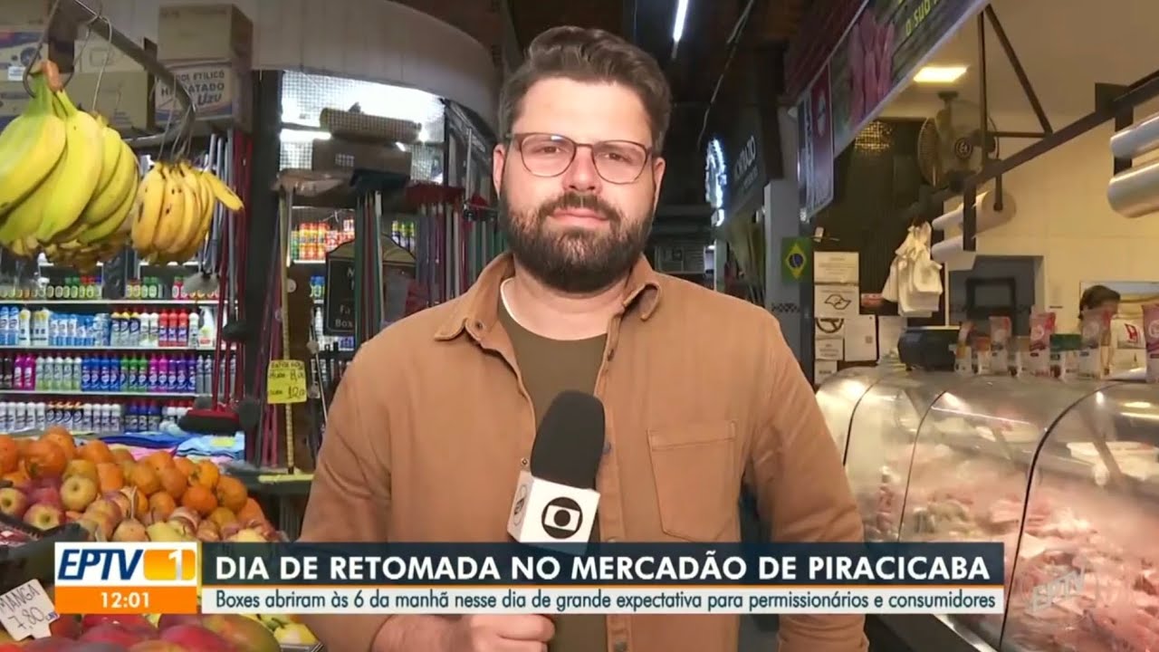 Reabertura parcial do Mercado Municipal de Piracicaba acontece nesta sexta-feira (25)