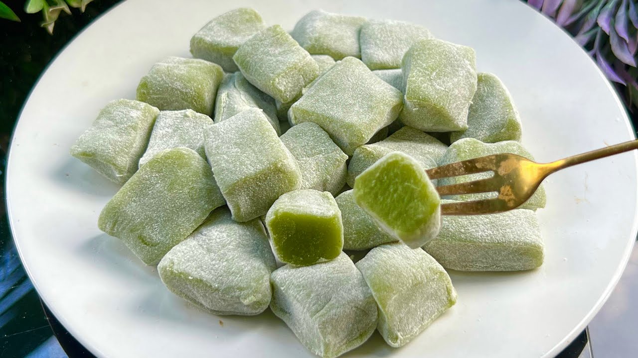 Cemilan simple cuma diaduk, enak, kenyal dan mudah dibuat!!