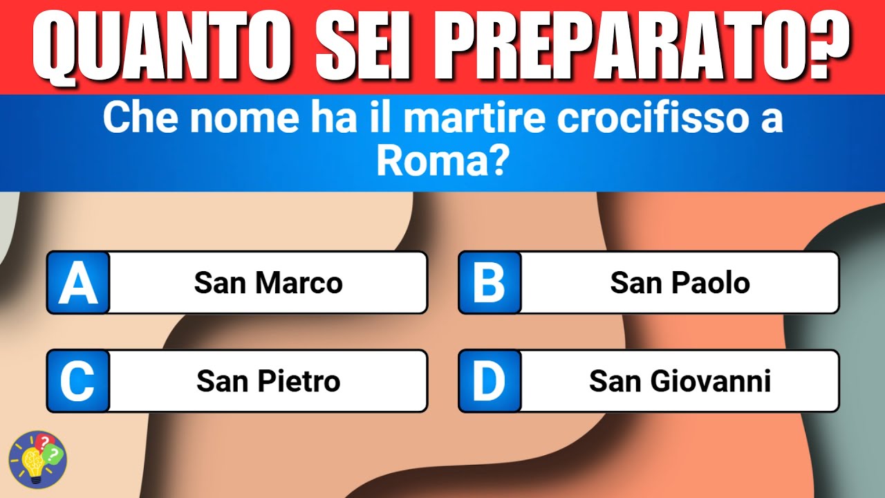 Quiz di 30 Domande – Quanto Sei Preparato?