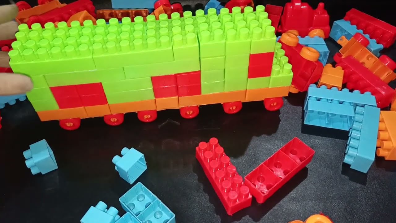 Satisfying DIY bus / building blocks / block game / lego building blocks MAIMUNA BOLOKS /