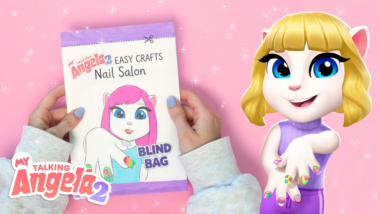 Nail Art Blind Bag! 💅✨ Talking Angela's DIY Studio