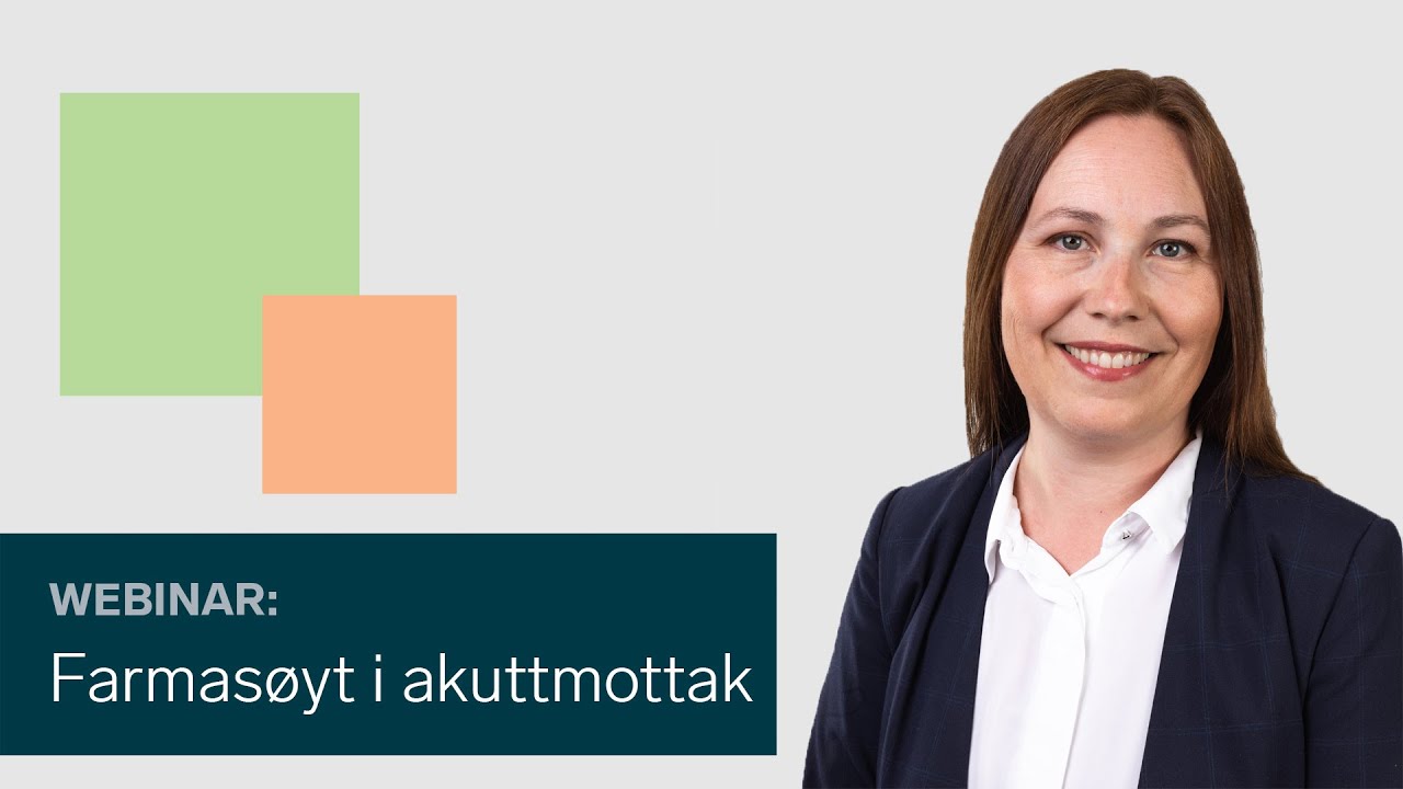 Farmasøyt i akuttmottak