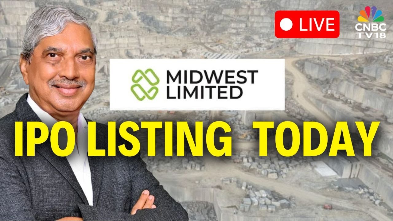 Midwest Limited IPO Listing LIVE | Shares Of Midwest Limited Make Debut On Stock Market N18L