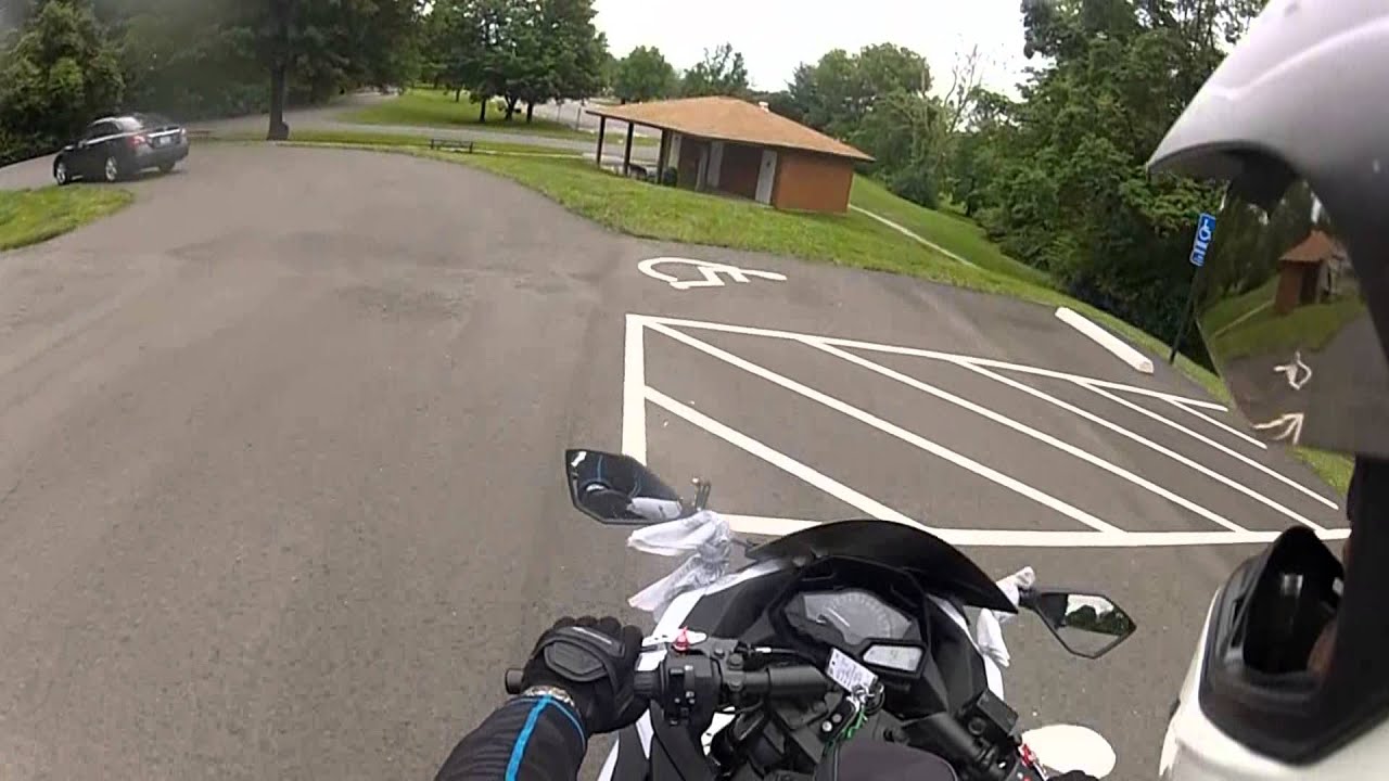 2013 Ninja 300 staggered wheelies - part 2