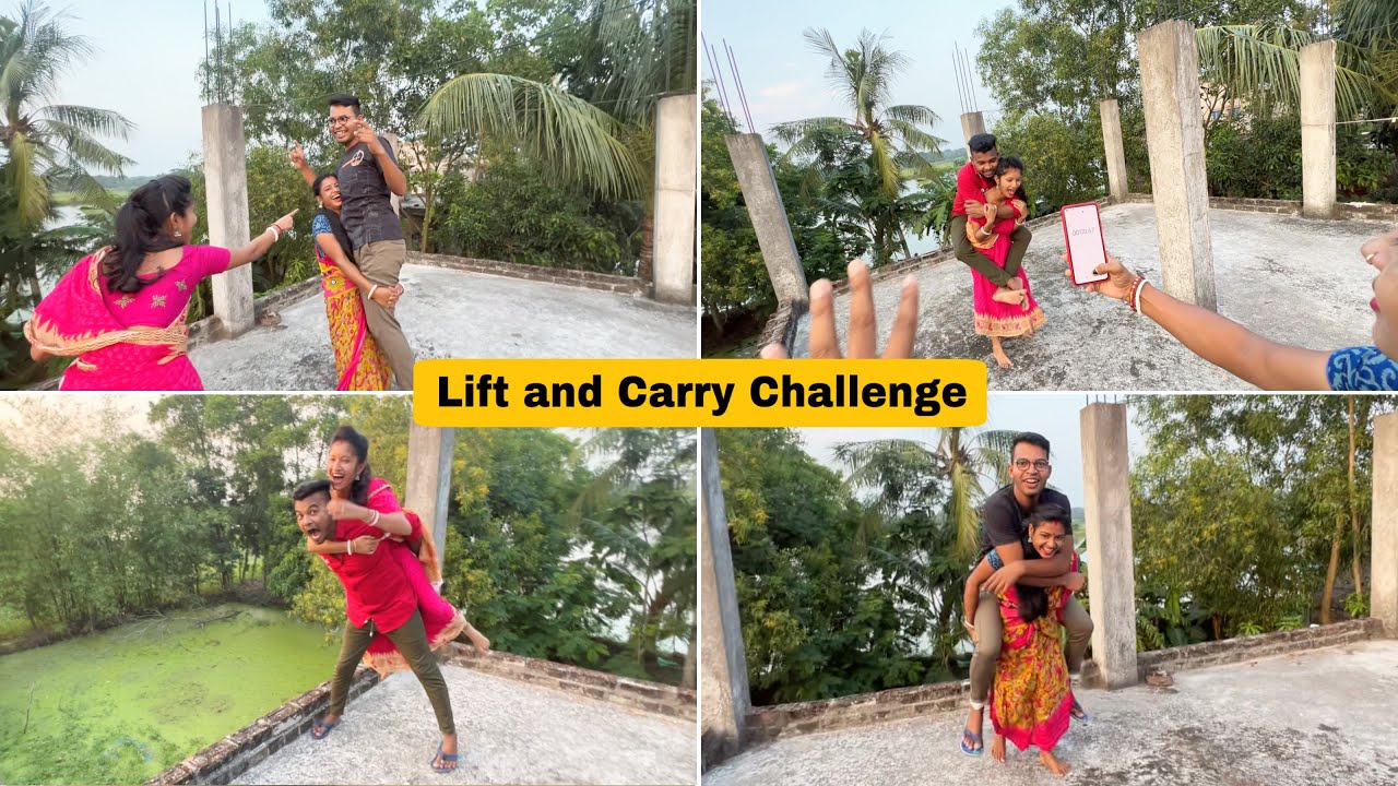 Lift and Carry Challenge Couples 🤣