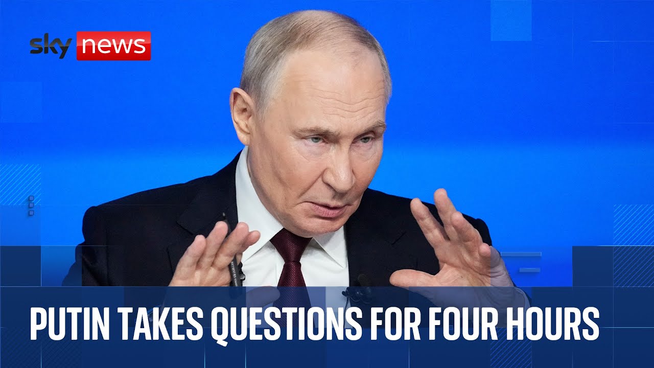 Putin says suggestions that Russia will attack Europe are 'nonsense'  | News conference in full