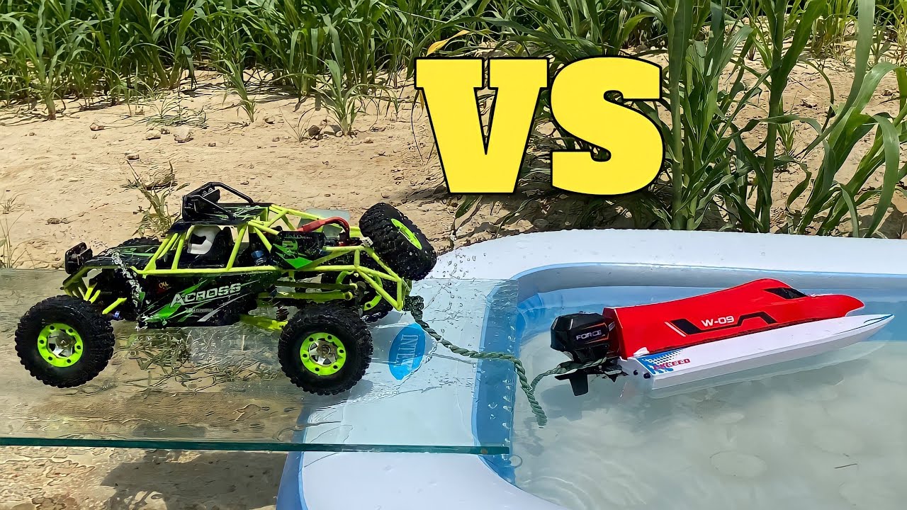 Wltoys 12427 vs Wltoys WL915-A | RC Car vs RC Boat | Remote Control Car