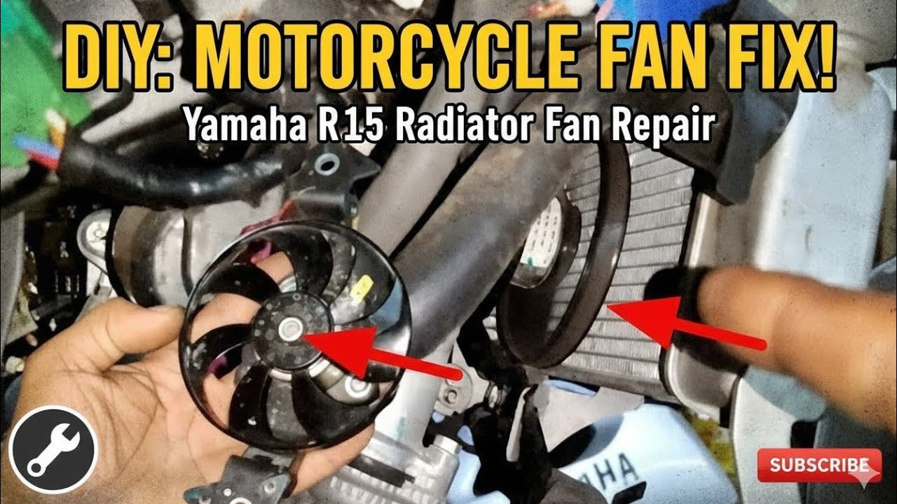 Yahama R15v4 Radiator Fan Not Working | Yamaha R15 Radiator Fan Repair 