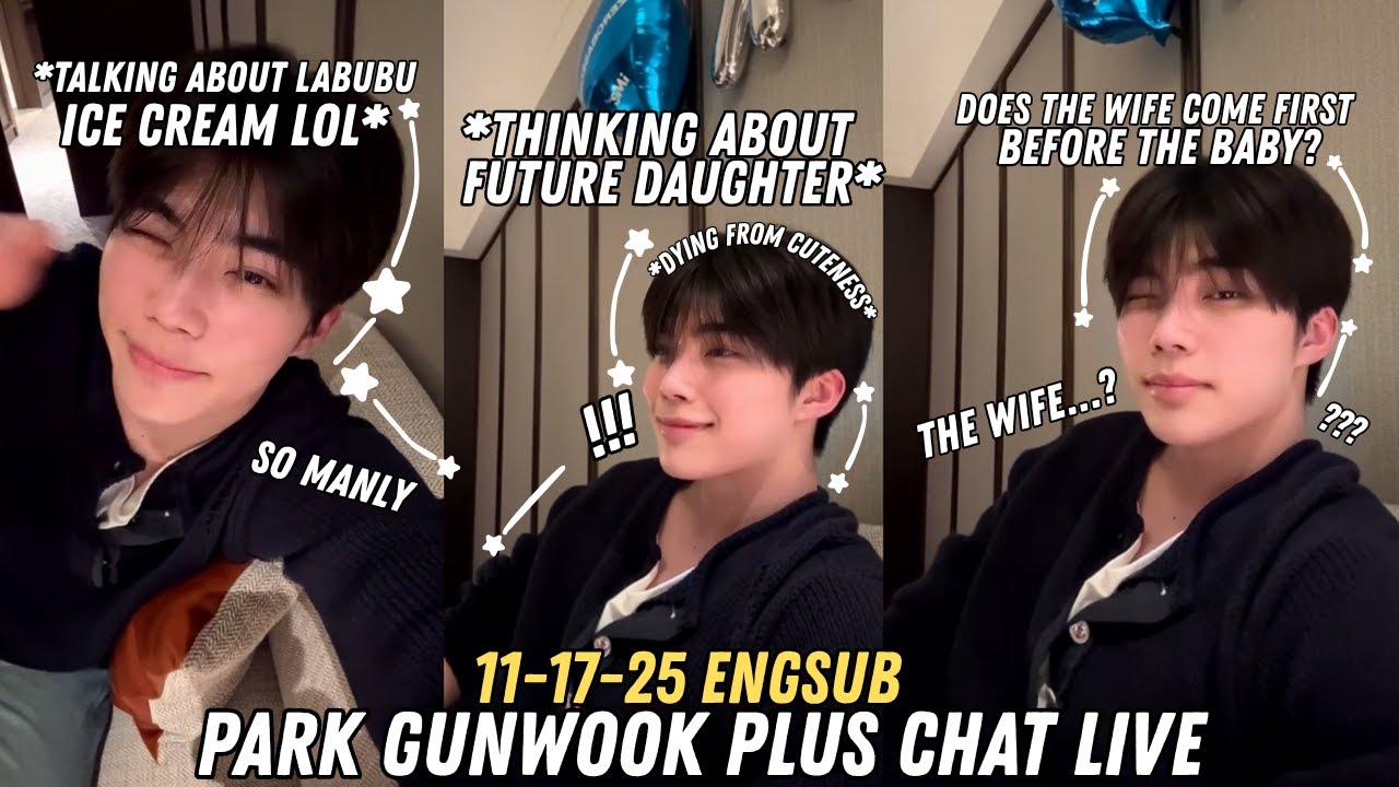 Park Gunwook Plus chat Live in Singapore~ 251117ೀ