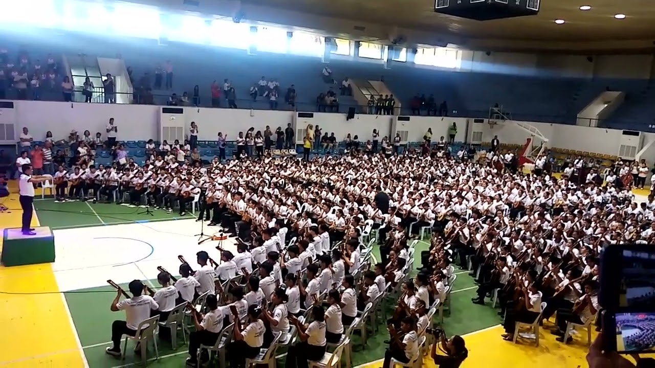 WORLD'S LARGEST RONDALLA ENSEMBLE- Let's Play DepEd Region VII | Mandaue City, Cebu, Philippines