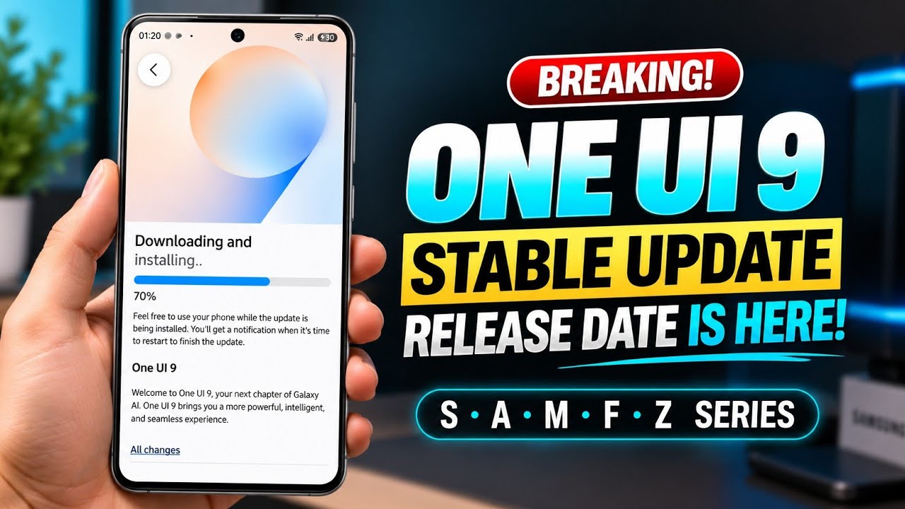 Samsung раскрыла официальные даты выхода обновления One UI 9! 🔥 Серии S, A, M, F и Z