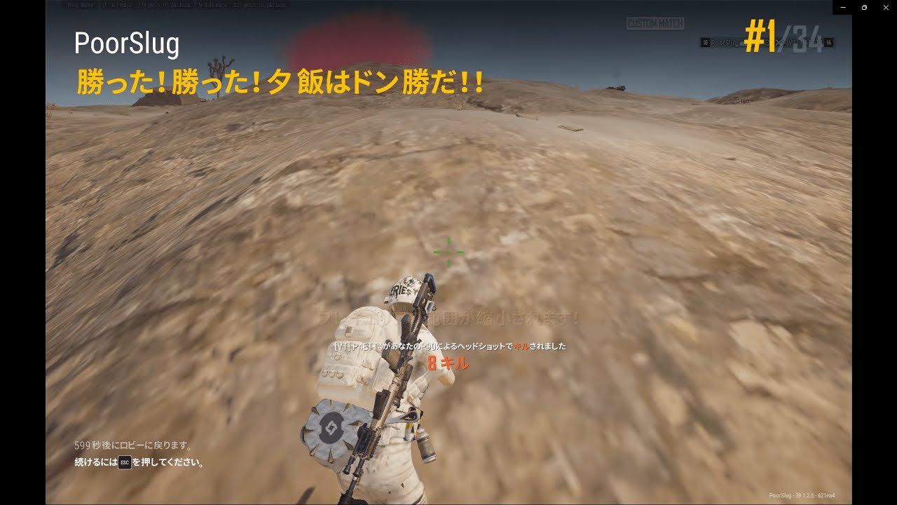 【PUBG】131勝目【ぬかりんぴっく】