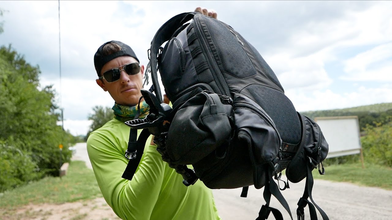 My First Day Back Adventure Backpack Fishing