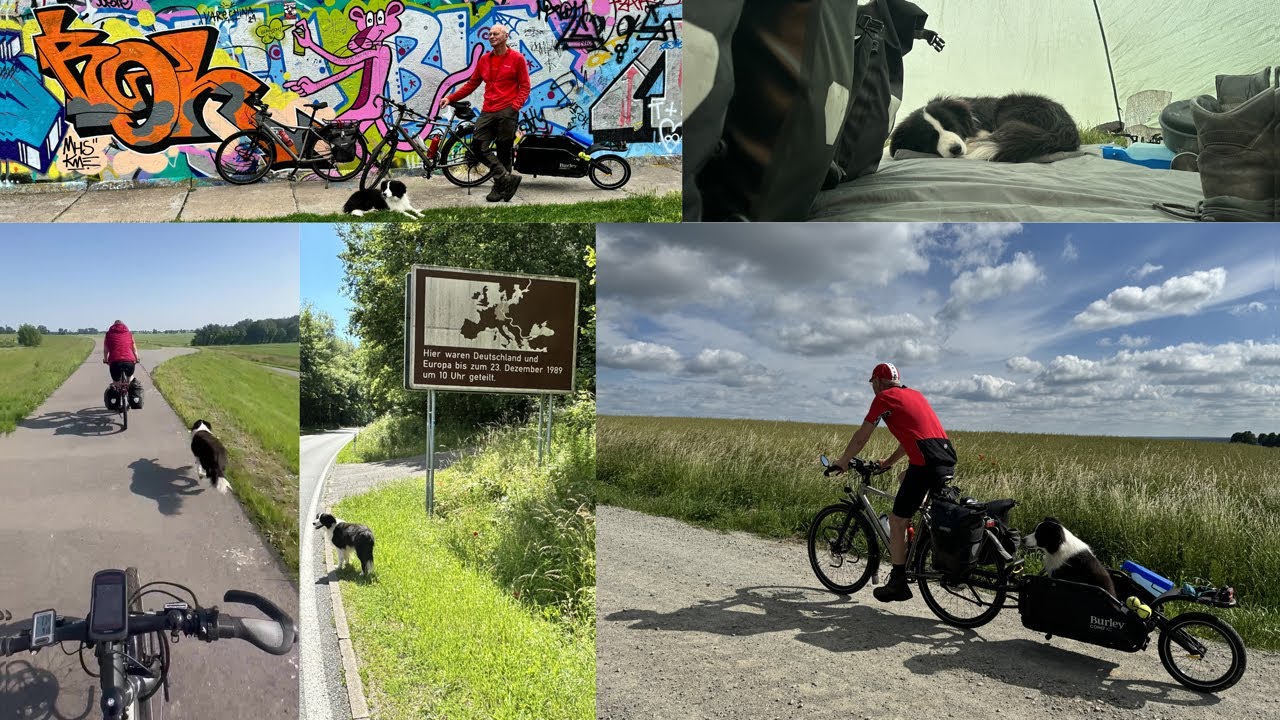 Fietsvakantie route Kees Swart Berlijn-Enschede met hond Bikefeeling
