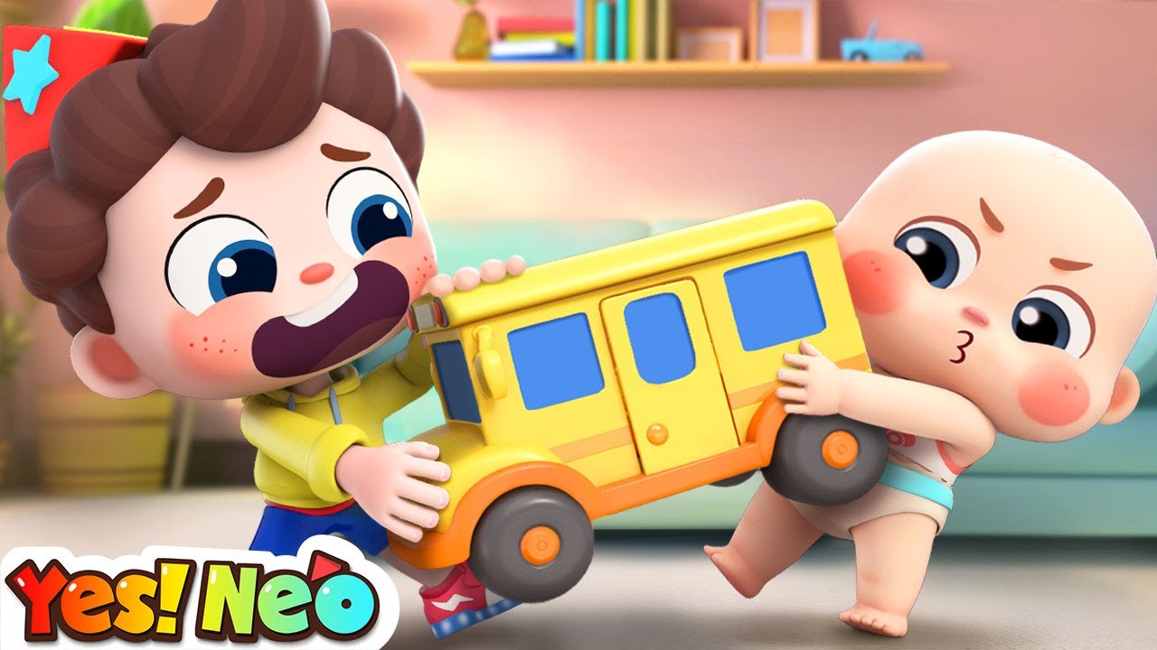 Play with Toys Gently | Sharing is Caring | Good Habits | Nursery Rhymes & Kids Songs | Yes! Neo