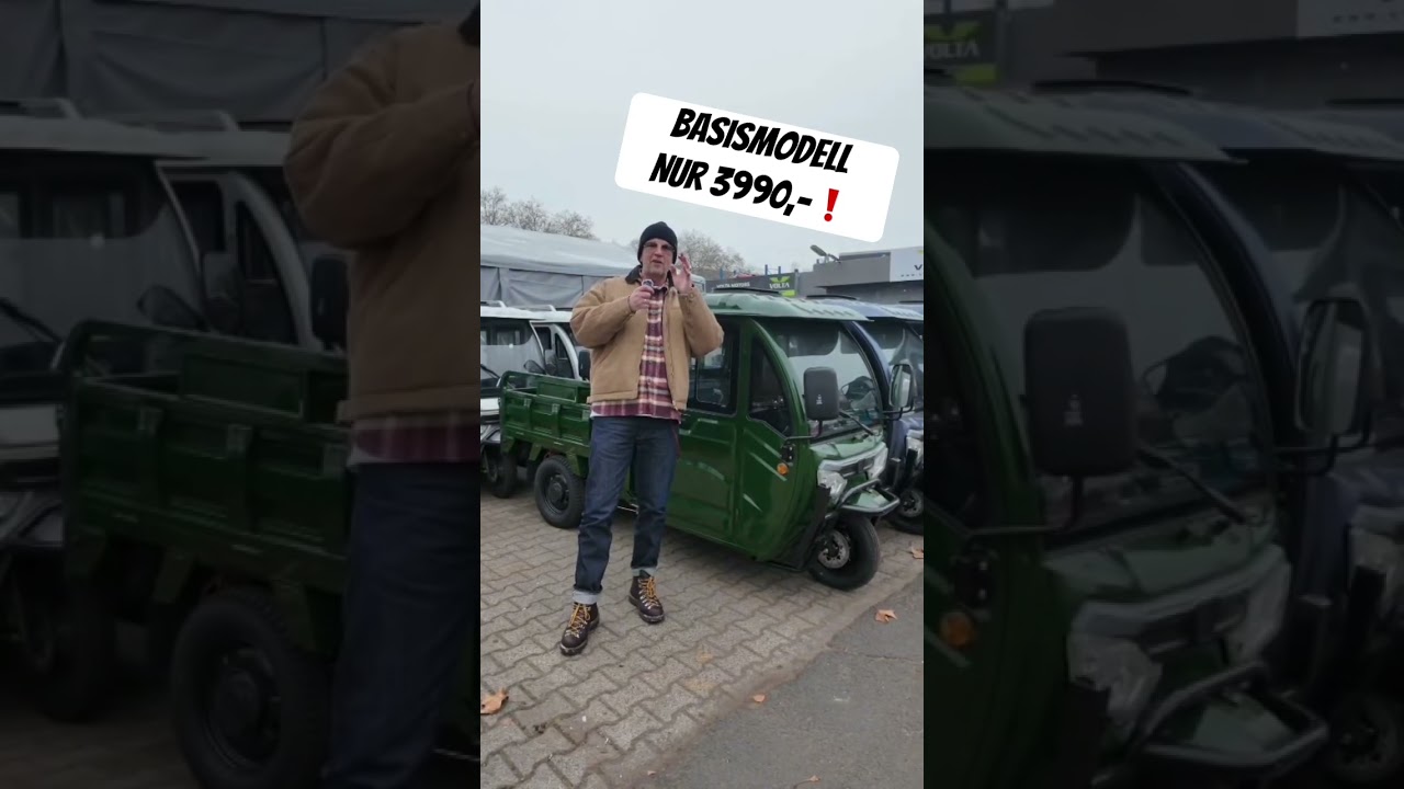 Basismodell Elektro Nutzfahrzeug Cargo Volt Pro 