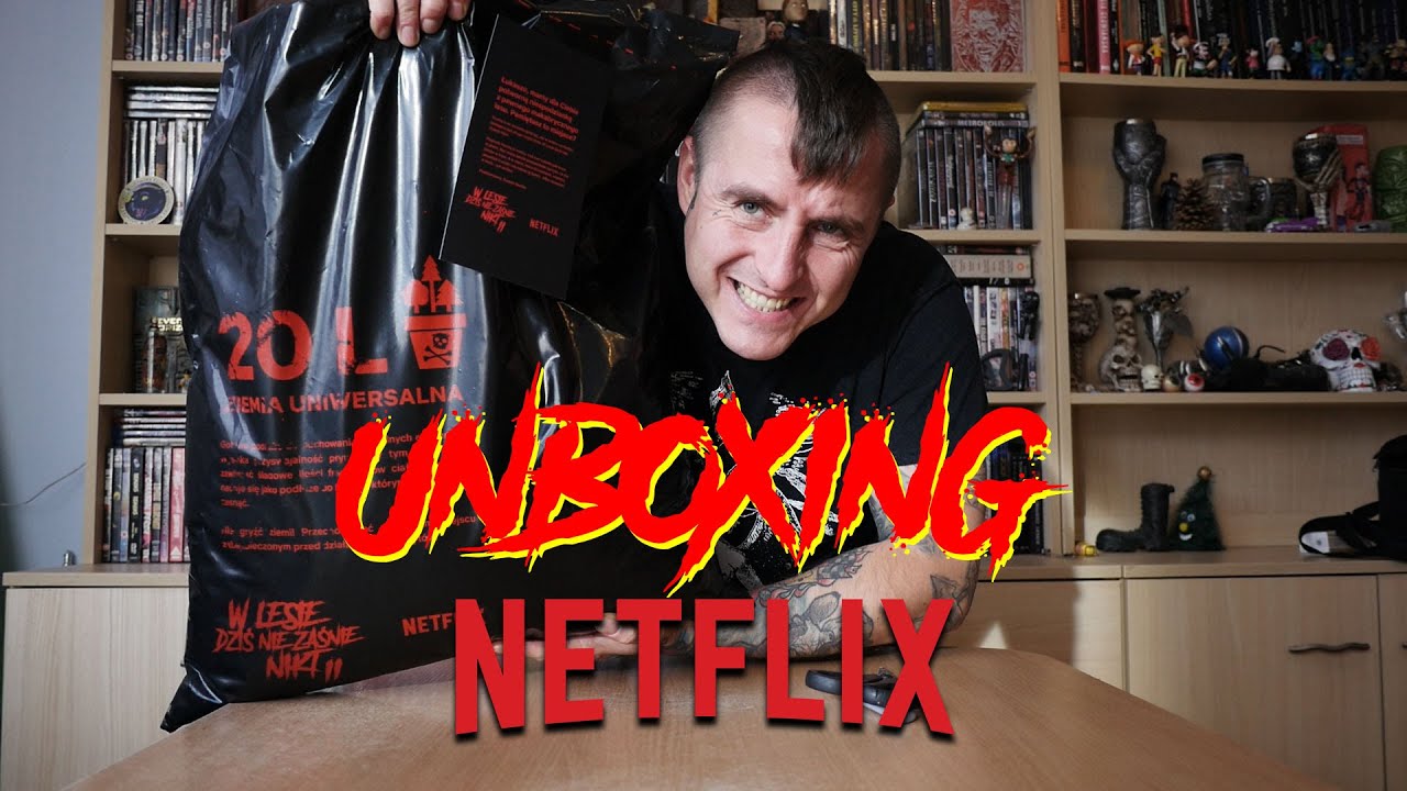 UNBOXING gadżetów W lesie dziś nie zaśnie nikt 2 od NETFLIX