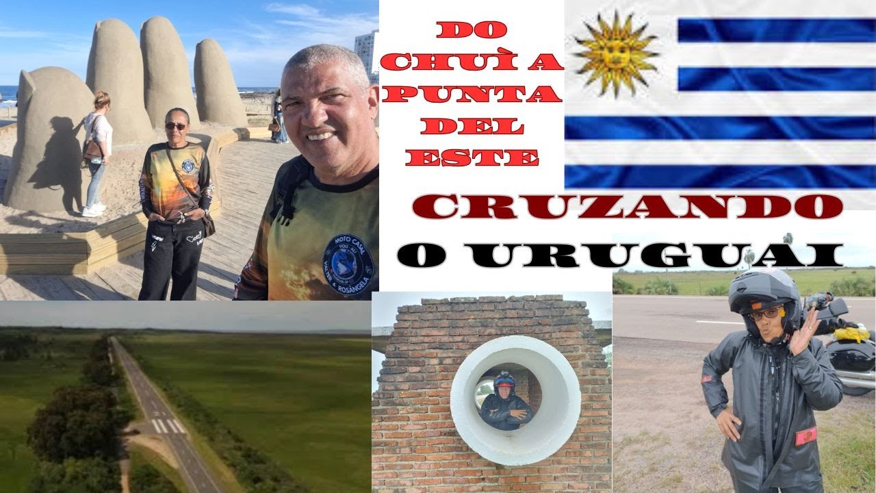 ✅ CRUZANDO O URUGUAI DE MOTO - EP 5