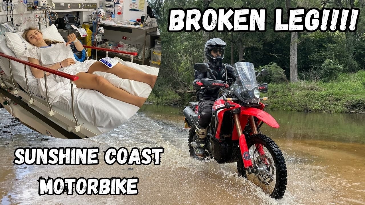 I BROKE MY LEG... Sunshine Coast Motorbike Gone Wrong!!