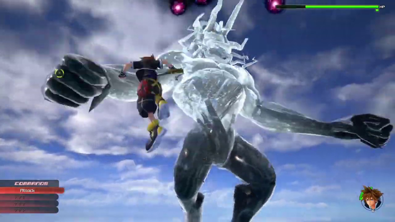 Kingdom Hearts III - Darkside No Damage (LV1 Critical Mode)