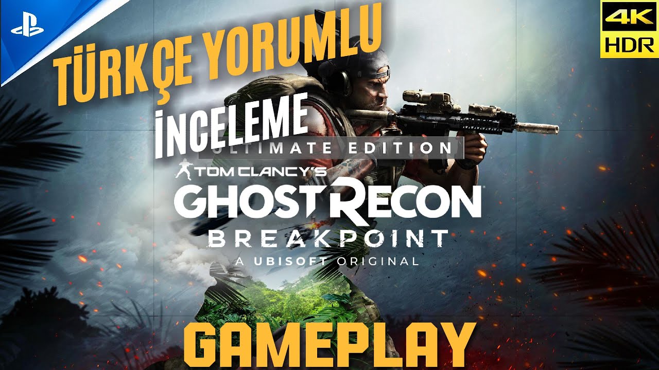 Tom Clancy’s Ghost Recon Breakpoint | PS5 First Look Gameplay [ 4K 60fps HDR ] Türkçe