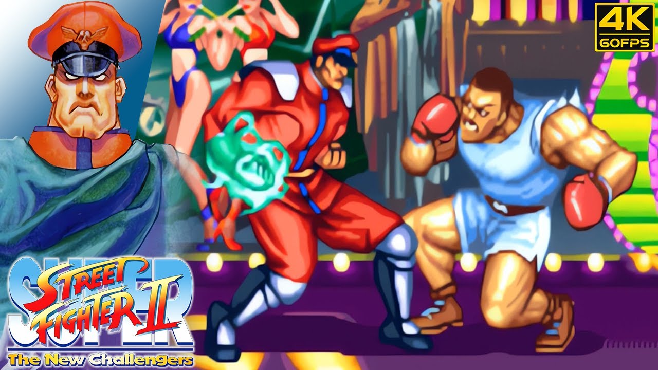 Super Street Fighter II - M. Bison (Arcade / 1993) 4K 60FPS