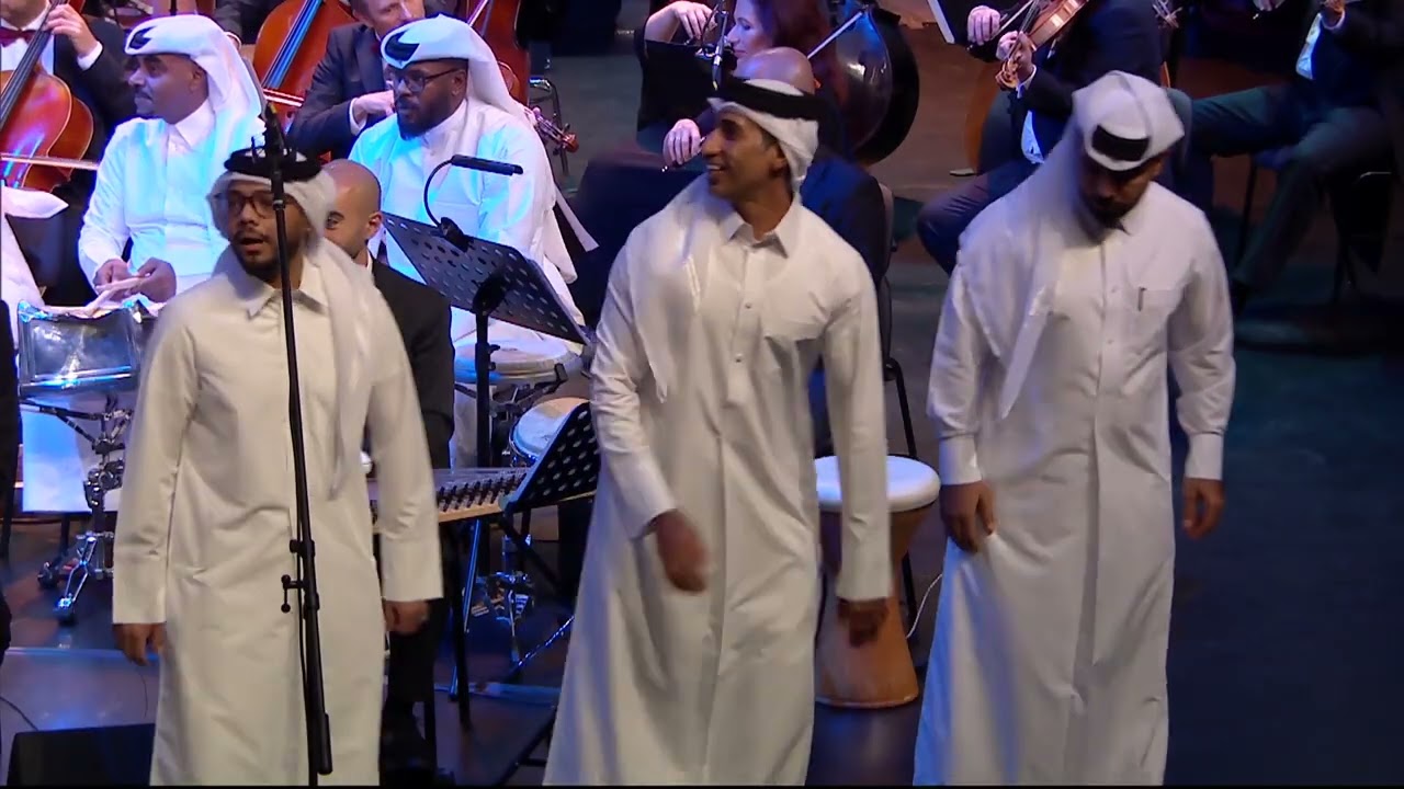 Qatar Philharmonic Orchestra | Dr. Nasser Sahim - Liwa Dance