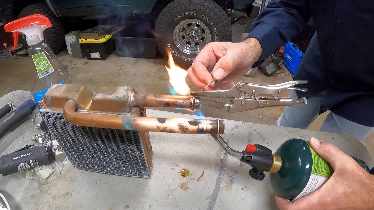 76 Bronco Heater Core Leak